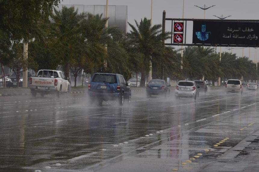 أمطار متوسطة إلى غزيرة على الشرقية- اليوم