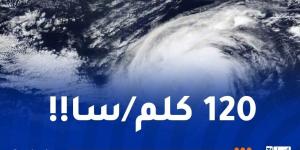 عاصفة تتحول إلى إعصار عنيف وتضرب المحيط الأطلسي! - تدوينة الإخباري