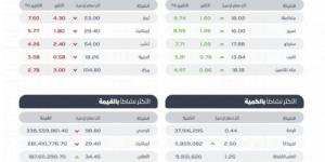 تاسي يغلق منخفضًا عند مستوى (12409.87) نقاط - تدوينة الإخباري