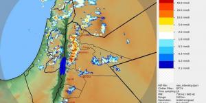 الأرصاد:هطول أمطار غزيرة في أجزاء من محافظات شمال ووسط المملكة في هذه الأثناء - تدوينة الإخباري