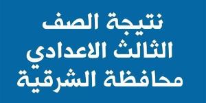 توزيع الدرجات.. رابط نتيجة الشهادة الإعدادية بمحافظة الشرقية  - تدوينة الإخباري