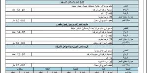 حالة الطقس ودرجات الحرارة في اليمن اليوم الأحد 9 فبراير 2025 - تدوينة الإخباري