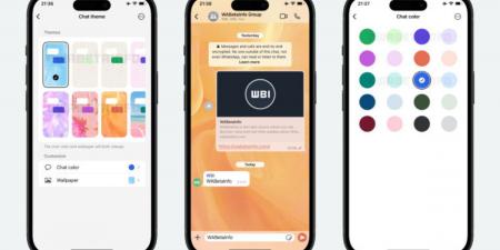 واتساب تتيح تخصيص ألوان الدردشات في هواتف آيفون - تدوينة الإخباري