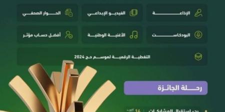 "الإعلام" تعلن عن النسخة الخامسة من جائزة التميُّز الإعلامي2024 - تدوينة الإخباري