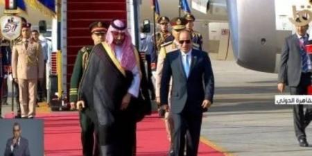 الرئيس السيسي وولي العهد يشهدان التوقيع علي تشكيل مجلس التنسيق الأعلى المصري السعودي - تدوينة الإخباري