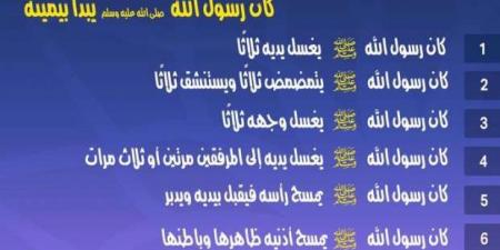 دار الإفتاء توضح كيف كان يتوضأ النبي - تدوينة الإخباري