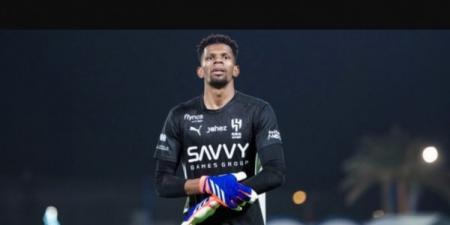 الربيعي:سعيد بالشباك النظيفة في أول مباراة لي مع الهلال - تدوينة الإخباري