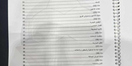 خاص لـ تحيا مصر: لائحة المسابقات والعقوبات في الدوري الممتاز 2024/2025| صور - تدوينة الإخباري