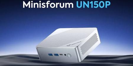 إطلاق الحاسب المصغر MINISFORUM UN150P بمعالج Intel Twin Lake وسعر اقتصادي - تدوينة الإخباري