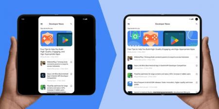 Android 16 سيجبر المطورين على تكييف تطبيقاتهم مع الهواتف والأجهزة اللوحية القابلة للطي - تدوينة الإخباري