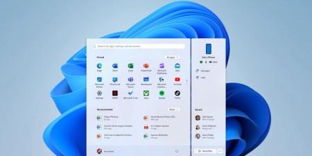 Windows 11 يدمج هاتف آيفون في قائمة ابدأ لنقل الملفات والرسائل والمزيد - تدوينة الإخباري