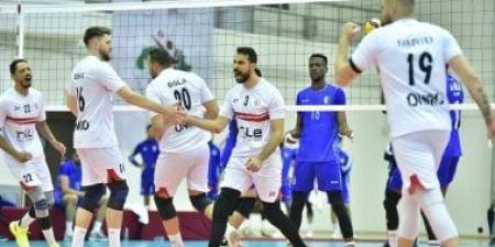 الزمالك يهزم الطيران 3 - 1 فى الدور الثانى بدورى الكرة الطائرة رجال - تدوينة الإخباري