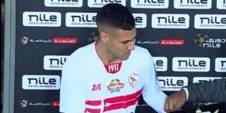 محمود جهاد: سأبذل قصارى جهدى للظهور بأفضل مستوى مع الزمالك - تدوينة الإخباري