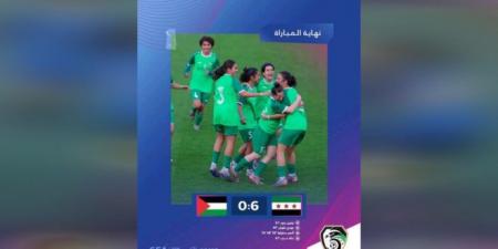 منتخب سوريا بكرة القدم للناشئات يتأهل لنصف نهائي بطولة غرب آسيا بفوزه على منتخب فلسطين - تدوينة الإخباري