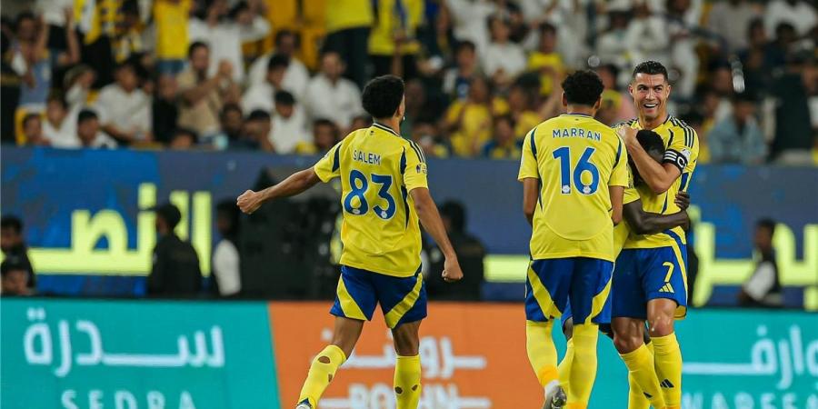 النصر يتخطي العروبة في الدوري السعودي بثلاثية رونالدو وساديو ماني - تدوينة الإخباري