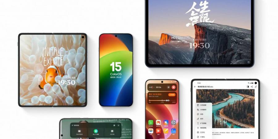 Oppo تعلن عن ColorOS 15 بلغة تصميم جديدة وتركيز خاص على تقنية الذكاء الإصطناعي - تدوينة الإخباري