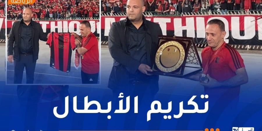 إدارة اتحاد العاصمة تكرّم البطل البارالمبي بوعامر عبد القادر - تدوينة الإخباري