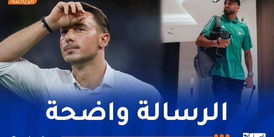 محرز يفرض نفسه في الأهلي السعودي ويطالب ببقاء مدربه - تدوينة الإخباري