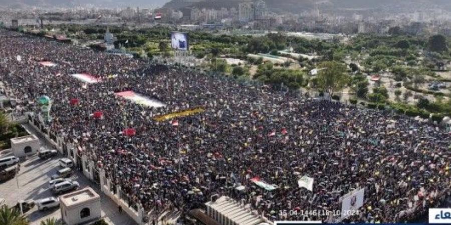 مسيرات مليونية في اليمن نصرة لفلسطين ولبنان تحت شعار “مع غزة ولبنان.. صف واحد كالبنيان” - تدوينة الإخباري