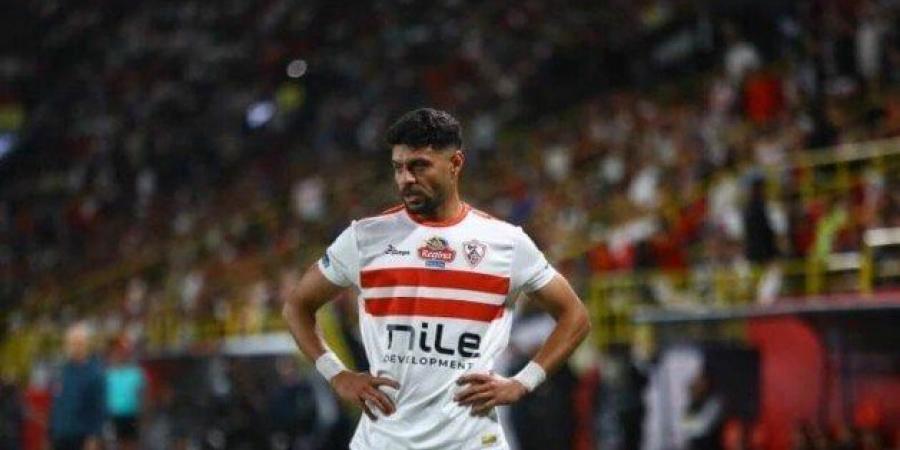 الزمالك يقرر معاقبة مصطفى شلبي - تدوينة الإخباري