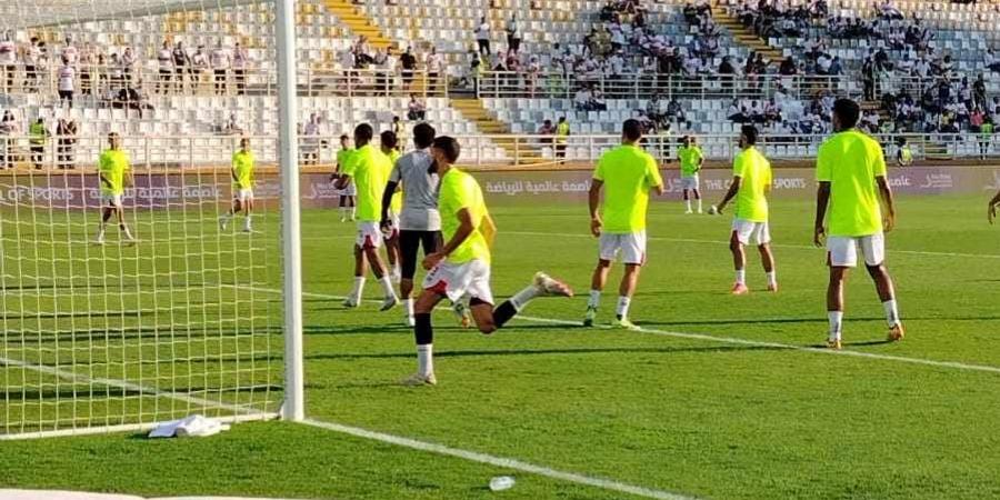 تحيا مصر ترصد لحظات احماء لاعبى الزمالك وبيراميدز قبل انطلاق السوبر المصري(صور) - تدوينة الإخباري