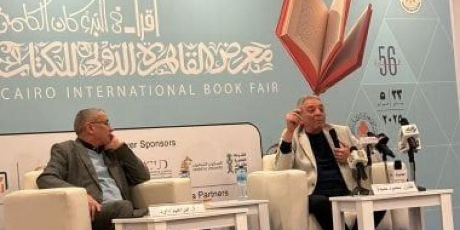 محمود حميدة من معرض الكتاب: هدفى من التمثيل تسلية الجمهور - تدوينة الإخباري