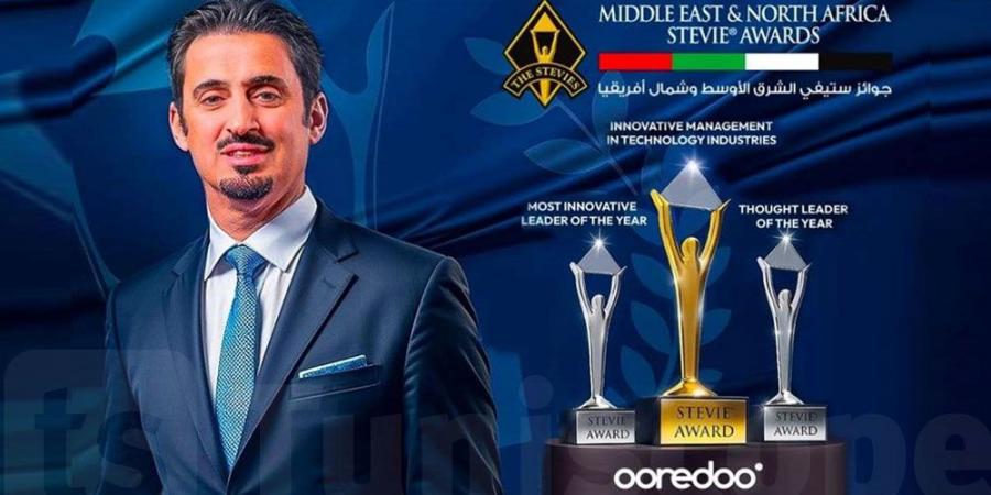 منصور راشد الخاطر، الرئيس التنفيذي ل Ooredoo تونس، يفوز بثلاث جوائز في جوائز ستيفي الشرق الأوسط وشمال أفريقيا 2025 - تدوينة الإخباري