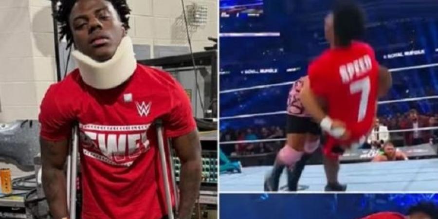 شاهد "سبيد" بعد دخوله حلبة مصارعة الـ WWE - تدوينة الإخباري