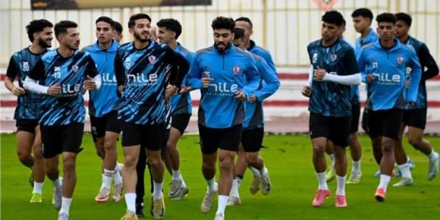 تدريبات بدنية مكثفة للاعبي الزمالك قبل مواجهة الدراويش فى الدوري - تدوينة الإخباري