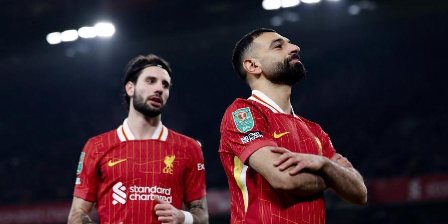 محمد صلاح يسجل في فوز ليفربول على توتنهام هوتسبير (0/4) ويتأهل لمواجهة نيوكاسل يونايتد في نهائي كأس رابطة المحترفين الإنجليزية - تدوينة الإخباري