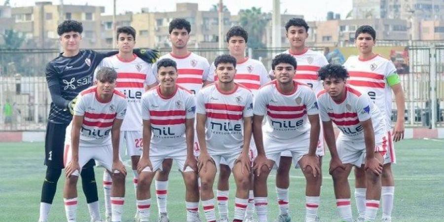 الزمالك يتغلب على الأهلي بثنائية في بطولة الجمهورية للناشئين - تدوينة الإخباري