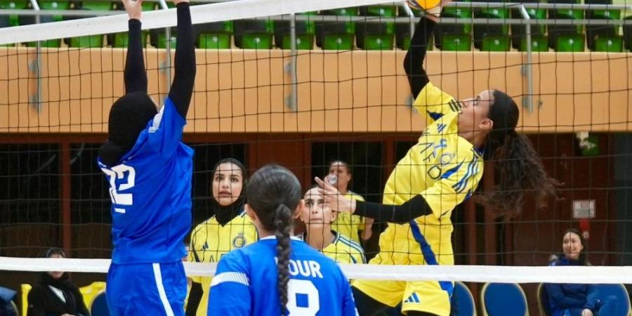 في دوري السيدات للطائرة .. النصر يتغلب  على فيد والقادسية يتجاوز العلا - تدوينة الإخباري