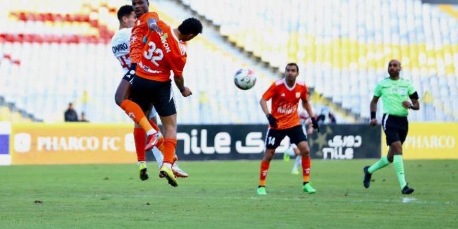 فاركو يهدي الزمالك هدف التقدم مع نهاية الشوط الأول - تدوينة الإخباري