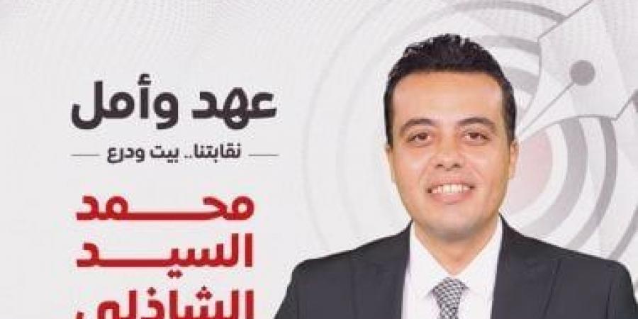 محمد السيد الشاذلى يتقدم بأوراق ترشحه لعضوية مجلس نقابة الصحفيين - تدوينة الإخباري