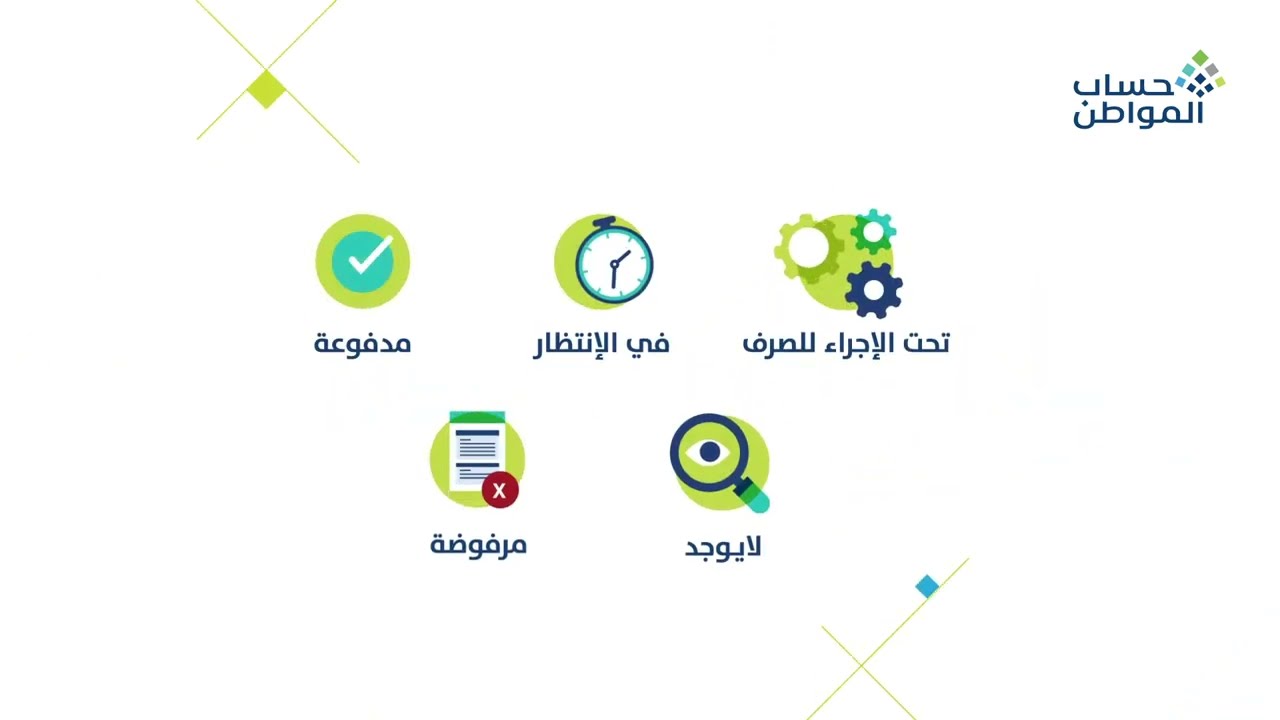 تعرف على حالات الدفعة في برنامج حساب المواطن..