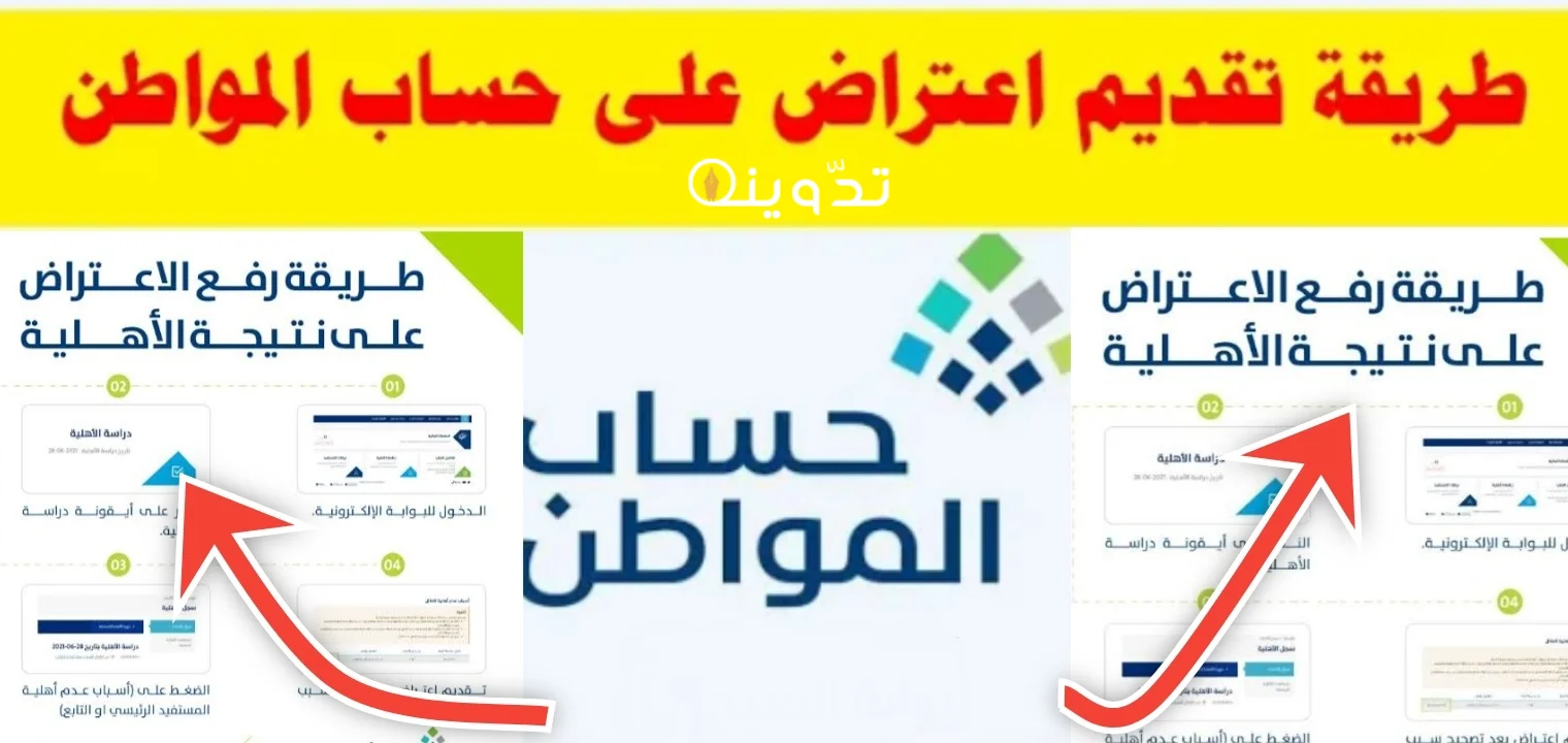 خطوات تقديم اعتراض أهلية حساب المواطن