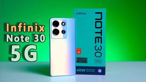 سعر ومواصفات ومميزات موبايل Infinix Note 30 5G