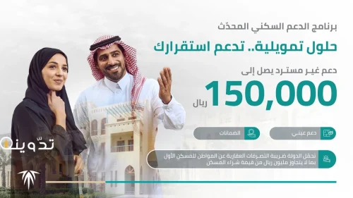 الدعم السكني 150 ألف ريال