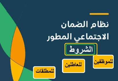 شروط الضمان الاجتماعي الجديد 1445