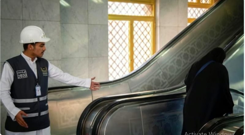 بيان هام من "وزارة الحج" حول استخدام عربات التنقل على السلالم الكهربائية 1 بيان هام من "وزارة الحج" حول استخدام عربات التنقل على السلالم الكهربائية