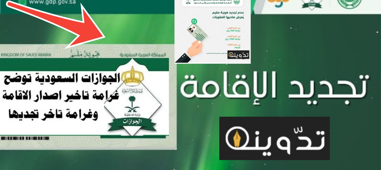 كم غرامة تأخير تجديد الإقامة في السعودية ؟ وكيفية تجديدها إلكترونيا في 5 خطوات