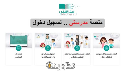 رابط منصة مدرستي تسجيل دخول schools.madrasati.sa وكيفية إنشاء حساب جديد 8 منصة مدرستي تسجيل دخول