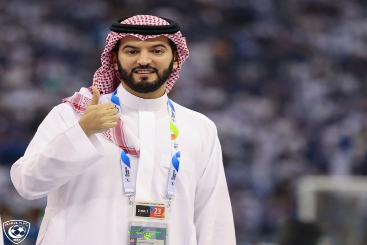فهد بن نافل رئيس نادي الهلال