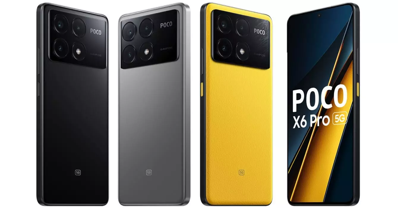 هاتف Xiaomi poco x6 pro 5G