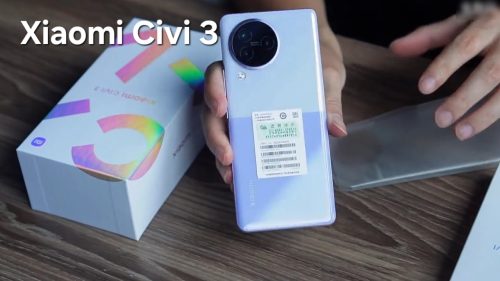 أفضل موبايل من شاومي في الفئة المتوسطة Xiaomi Civi 3
