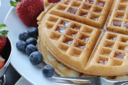 طريقة عمل بسكوت الوافل بالتوفى