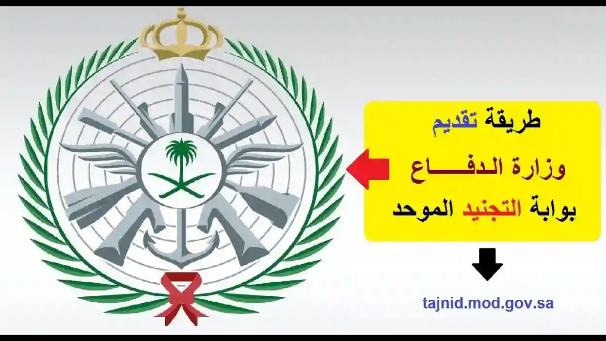 لينك مُفعل تقديم وظائف التجنيد الموحد رجال ونساء 1445 1446 فتح باب التسجيل في وزارة الدفاع السعودية
