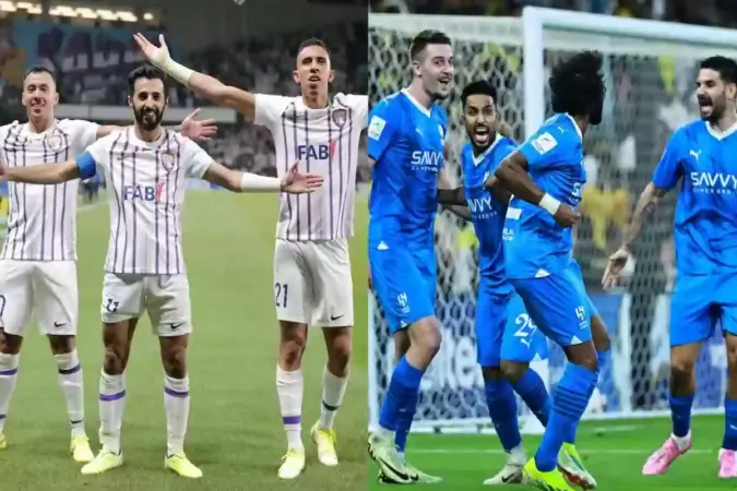 مباراة الهلال والعين الإياب