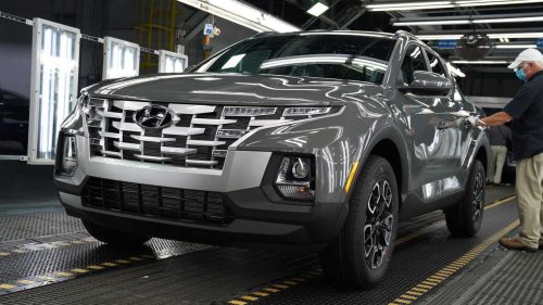 2022 hyundai santa cruz start of production