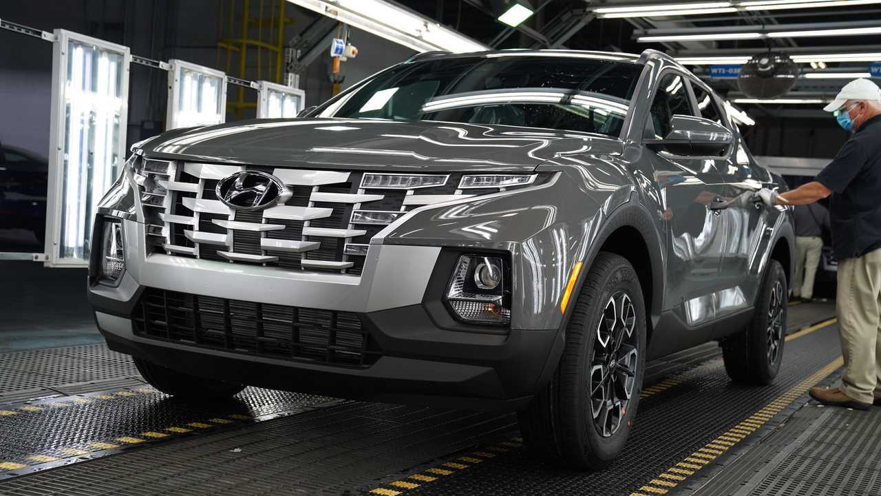 2022 hyundai santa cruz start of production